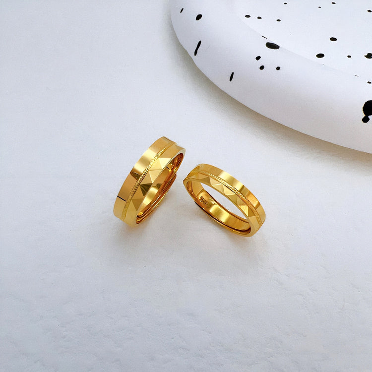 黃金對戒GD040
