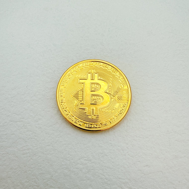 黃金擺件-比特幣